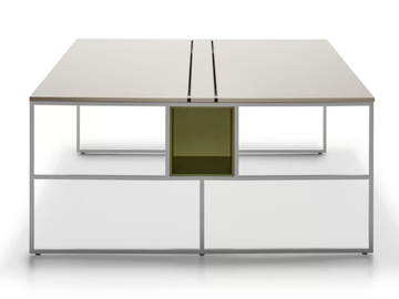 20.VENTI - Rectangular Fenix-NTM® office desk by MDF Italia - view 3